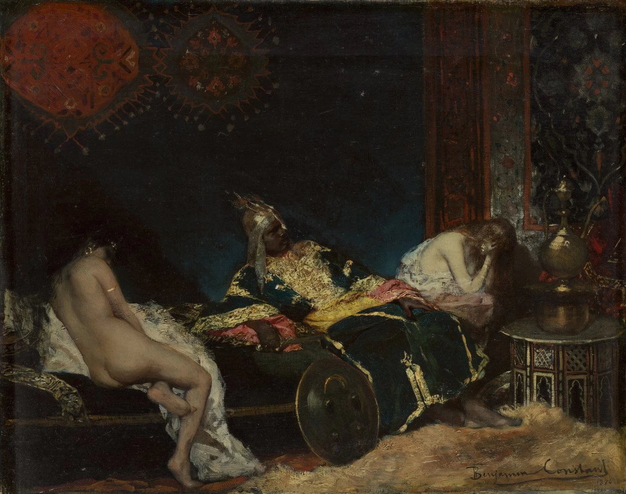 Jean - Joseph Benjamin, Constant, La concubina serba, Metropolitan Museum of Art, New York